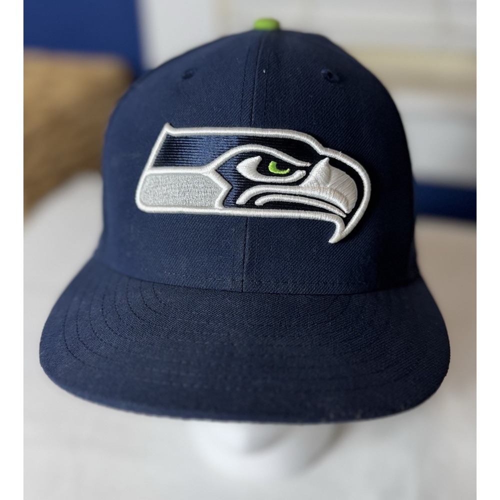 Seattle Seahawks NFL New‎ Era Fitted Hat 7 1/4 59Fifty